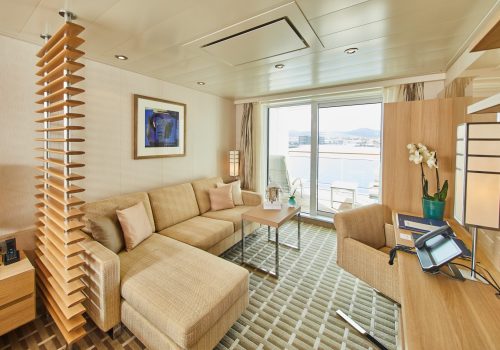 Hapag-Lloyd Cruises, MS EUROPA 2

Veranda Suite

 [ (c) Hapag-Lloyd-Kreuzfahrten,Alle Bilder zur honorarfreien Nutzung mit dem vollstndigen Bildnachweis "Hapag-Lloyd Cruises / Christian Wyrwa"  È Die Bilder drfen nur im Rahmen einer Berichterstattung ber Hapag-Lloyd Cruises verwendet werden, All Photos intended for editorial use. All image use free of charge. Photocredit: Hapag-Lloyd Cruises / Christian Wyrwa. ]